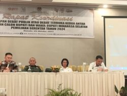 KPU Minsel Gelar Rakor Kesiapan Debat Kedua Untuk Paslon Bupati Dan Wakil Bupati