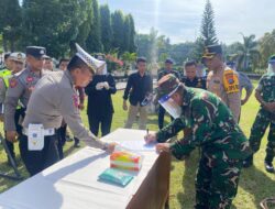 Polres Minsel Musnahkan Ratusan Knalpot Brong