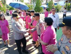 Kapolda Sulut Kunjungi Polres Minsel Tekankan Keamanan Wilayah Dan Disiplin Anggota