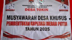 Desa Tokin Telah Membentuk Koperasi Merah Putih