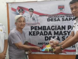 Program ketahanan Pangan Dana Desa Tahun 2024 Pemdes Desa Sapa Berbagi Sembako
