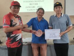 Pemdes Desa Kaneyan Menyalurkan Bantuan LANGSUNG TUNAI (BLT DD) TAHUN 2025
