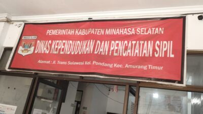 Ini Penjelasan Kadis Disdukcapil Minsel Decky Tuwo Terkait Formulir F1.06 Dan F1.03