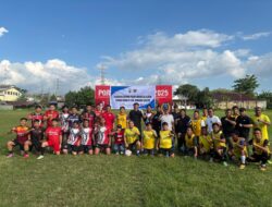 Polres Minsel Gelar Pertandingan Sepak Bola Persahabatan dengan Insan Pers Jalin Sinergi yang Lebih Kuat