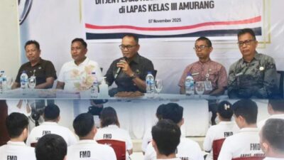 Kakanwil Lakukan Kunjungan Ke Lapas Kelas III Amurang