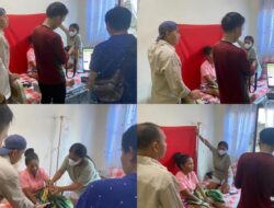 Pelayanan Tanpa Batas DisdukCapil Minsel Lakukan Perekaman KTP-el Di Ruang Rawat Inap Rumah Sakit