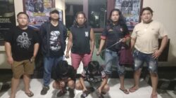 Dua remaja Bawah Panah Wayer Di Amankan Tim Resmob Polres Minsel