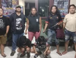 Dua remaja Bawah Panah Wayer Di Amankan Tim Resmob Polres Minsel