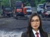 Jalan Rusak Penghubung Mitra – Minsel Sementra Di Perbaiki. Esther Kalangi : Terimah Kasih Pak Gubernur YSK