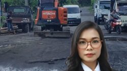 Jalan Rusak Penghubung Mitra – Minsel Sementra Di Perbaiki. Esther Kalangi : Terimah Kasih Pak Gubernur YSK