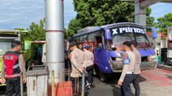 Sidak Dua SPBU Tim Gabungan Polres Minsel Periksa Barcode Dan Takaran BBM Subsidi