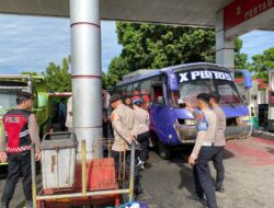 Sidak Dua SPBU Tim Gabungan Polres Minsel Periksa Barcode Dan Takaran BBM Subsidi