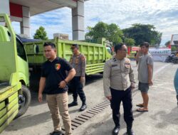 Polres Minsel Awasi Ketat SPBU Amurang Pastikan Penggunaan Barcode Asli BBM