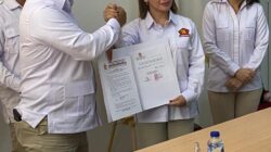 Suhartini Mamoto Resmi Menerima Mandat Pimpin DPC Partai Gerindra Minsel